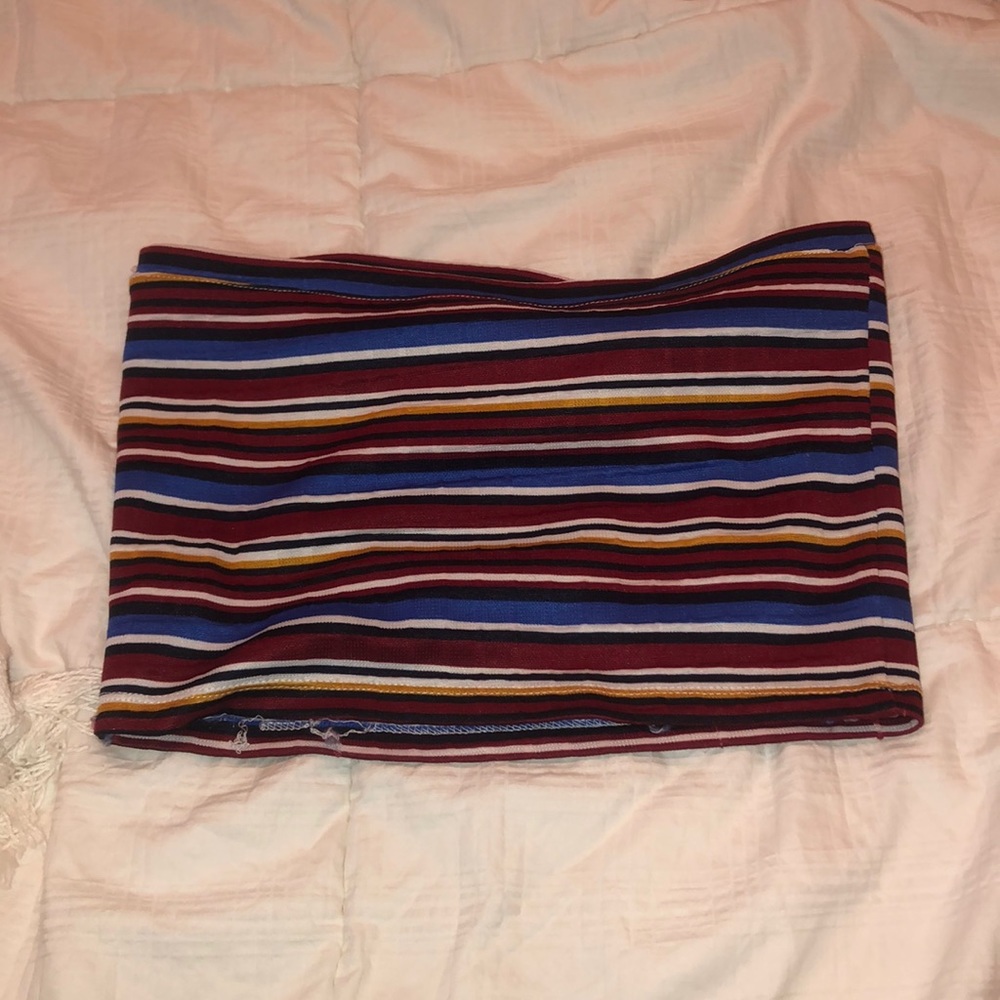 Molly Green striped tube top
